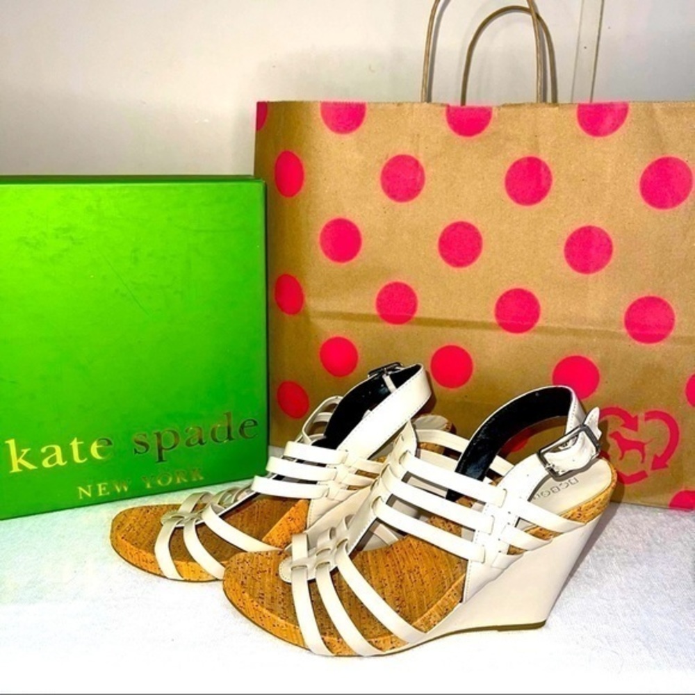 BCBGeneration Sexy Slingback Wedge Sandals